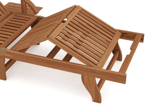 Liegestuhl aus Holz ANTALYA