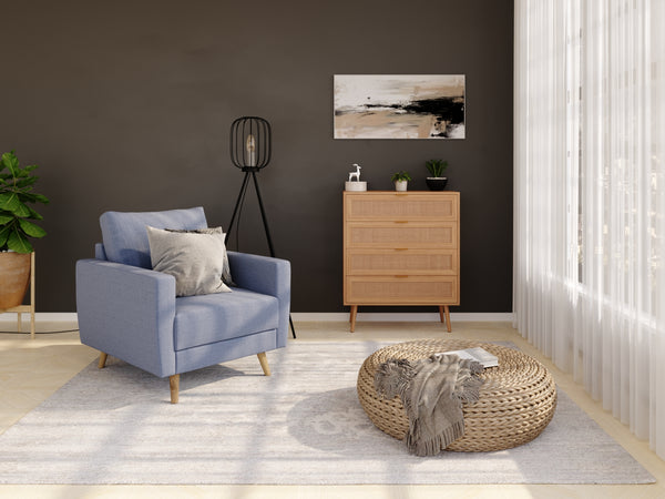Sessel MANDY blau