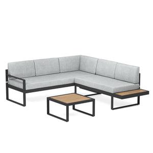 Lounge ALLEGRA hellgrau