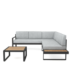 Lounge ALLEGRA hellgrau