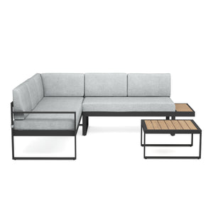 Lounge ALLEGRA hellgrau