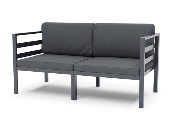 Lounge SAMBIA 2-teilig anthrazit