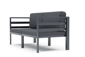 Lounge SAMBIA 2-teilig anthrazit