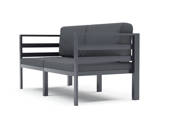 Lounge SAMBIA 2-teilig anthrazit