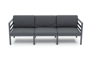 Lounge SAMBIA 3-teilig anthrazit