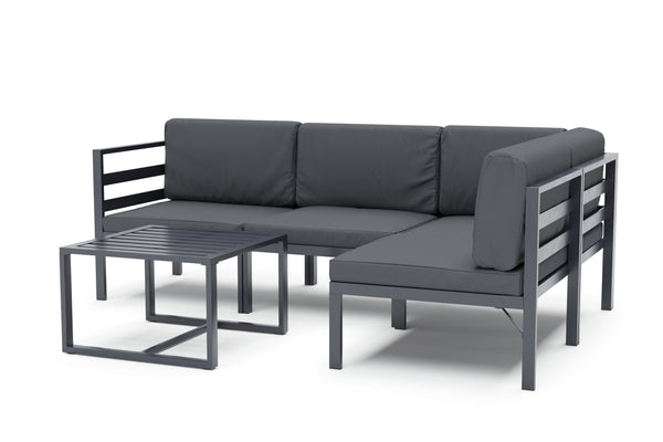 Lounge SAMBIA 5-teilig anthrazit
