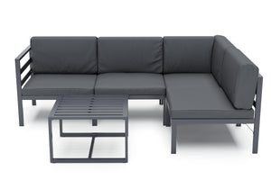 Lounge SAMBIA 5-teilig anthrazit