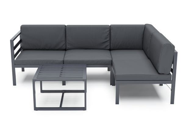 Lounge SAMBIA 5-teilig anthrazit