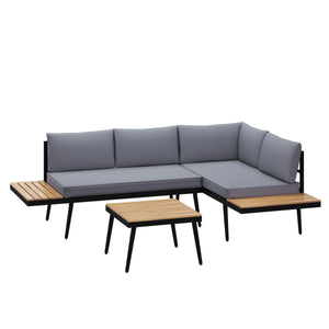 Lounge BRITANNICA anthrazit/schwarz