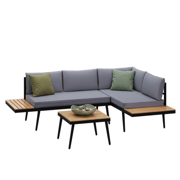Lounge BRITANNICA anthrazit/schwarz