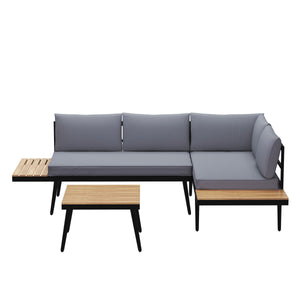 Lounge BRITANNICA anthrazit/schwarz
