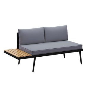 Lounge BRITANNICA anthrazit/schwarz