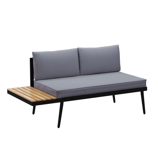 Lounge BRITANNICA anthrazit/schwarz
