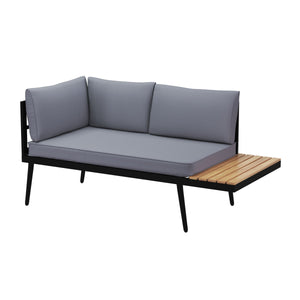 Lounge BRITANNICA anthrazit/schwarz