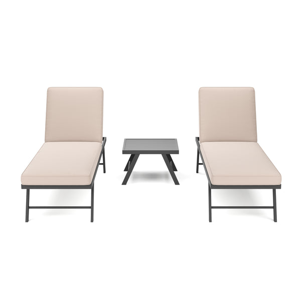 Lounge CALVI multifunktional beige/anthrazit