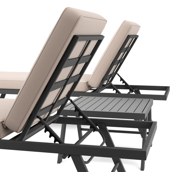 Lounge CALVI multifunktional beige/anthrazit