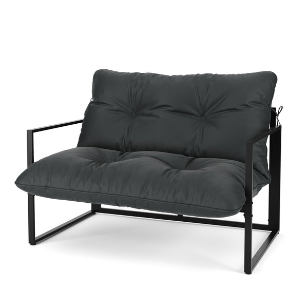 Lounge EDEM anthrazit/schwarz