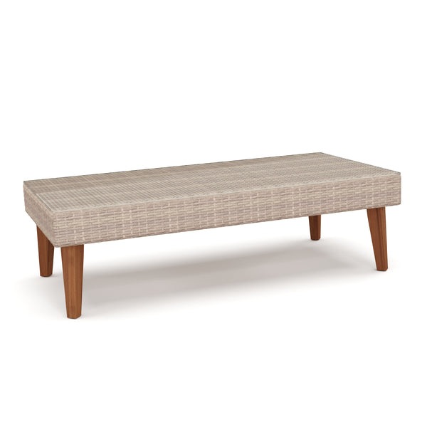 Lounge Rattan EVORA beige/grau
