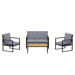 Lounge HAMILTON grau/schwarz