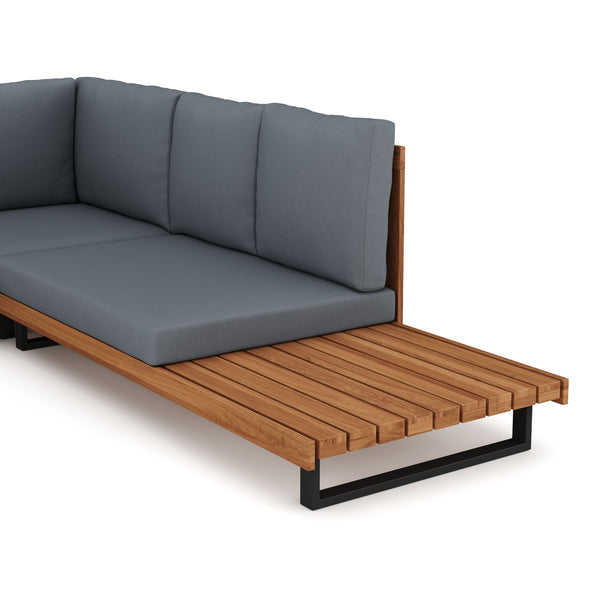 Lounge Holz ALCAZAR natur/anthrazit