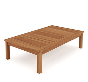 Lounge Holz BIBIONE natur/weiss