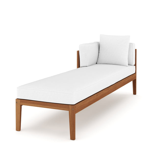 Lounge Holz PADUA natur/creme