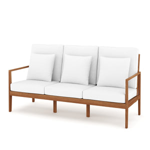 Lounge Holz PADUA natur/creme
