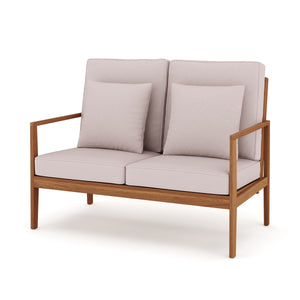 Lounge Holz PADUA natur/taupe