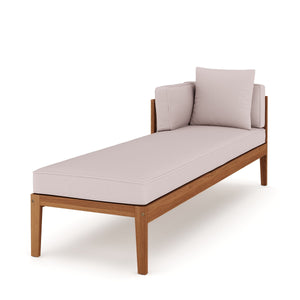 Lounge Holz PADUA natur/taupe