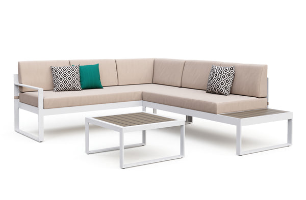 Gartenmöbel Set LILIANA beige