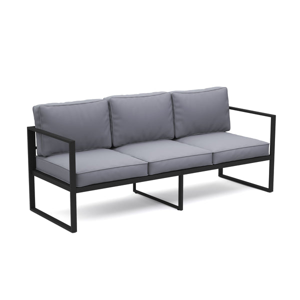 Lounge LUANDA schwarz/anthrazit