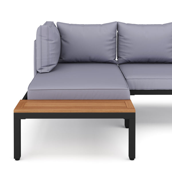 Lounge MAILA natur/grau