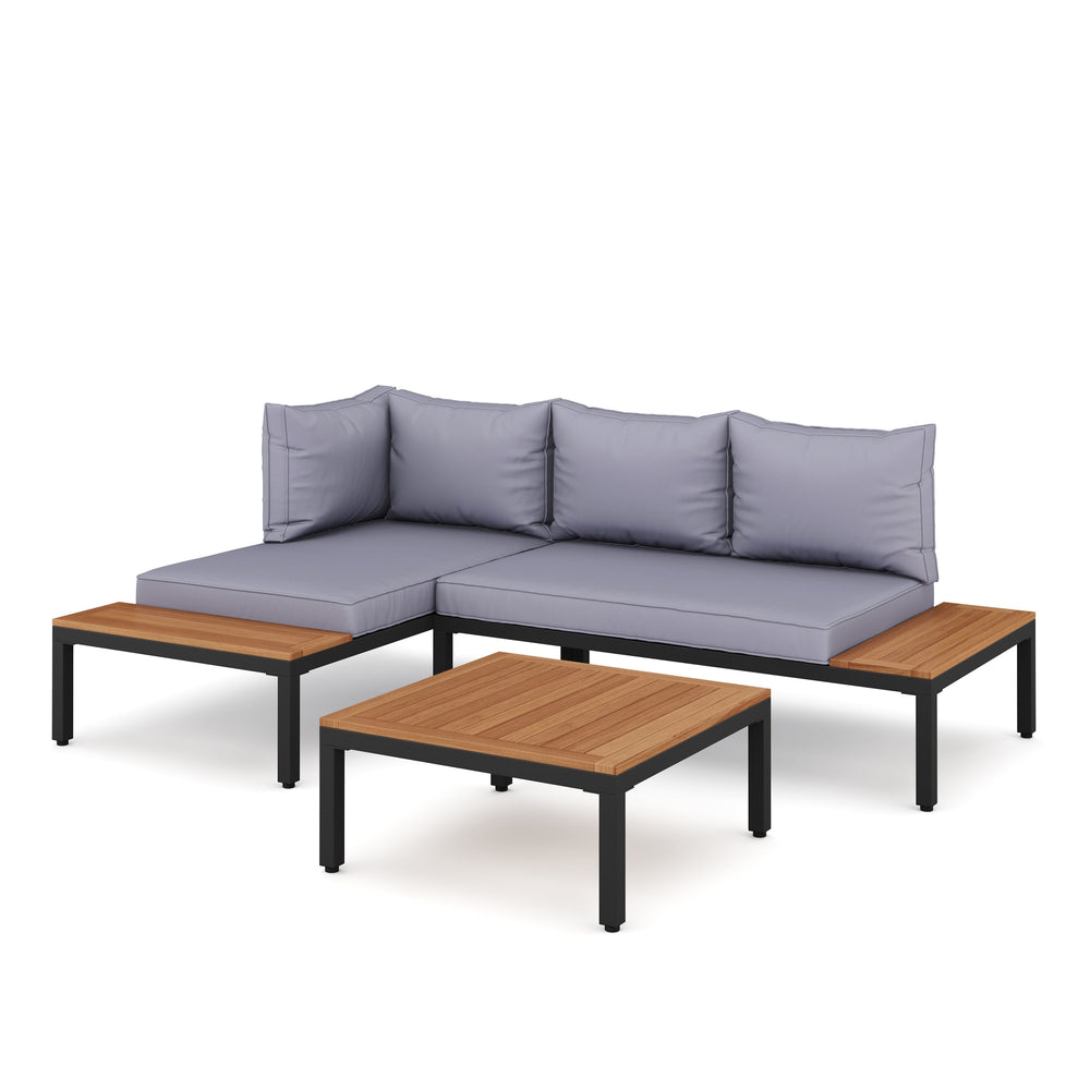 Lounge MAILA naturale/grigio