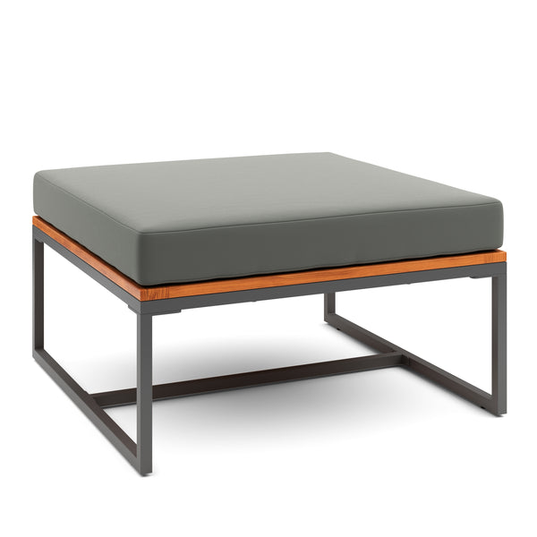 Lounge Holz MAVIS schwarz/natur/anthrazit