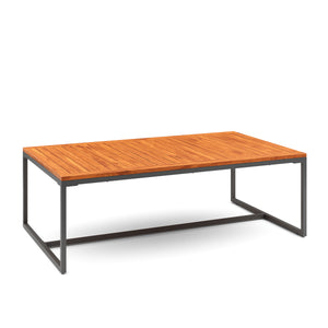 Lounge Holz MAVIS schwarz/natur/anthrazit