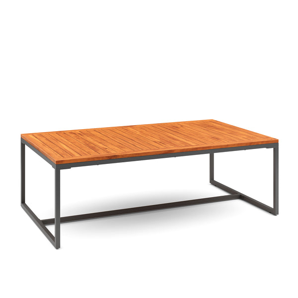 Lounge Holz MAVIS schwarz/natur/anthrazit