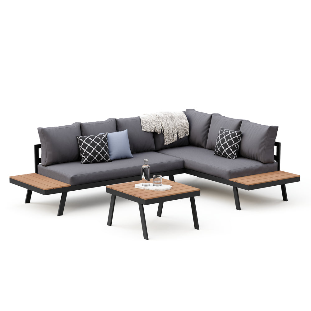Lounge PHILOMEA antracite/nero