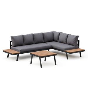 Lounge PHILOMEA anthrazit/schwarz