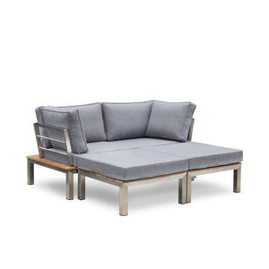 Lounge PORTOFINO 2-Sitzer grau