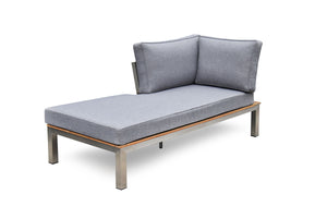 Lounge PORTOFINO 3-Sitzer grau