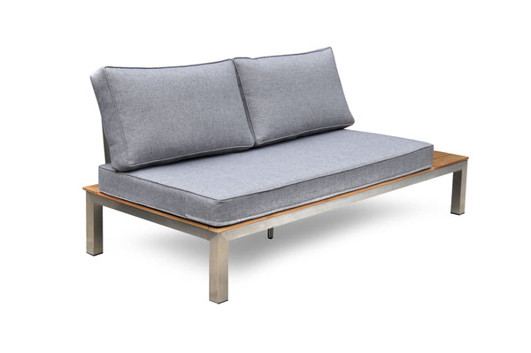 Lounge PORTOFINO 3-Sitzer grau