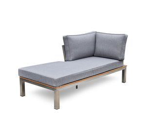 Lounge PORTOFINO 7-Sitzer grau