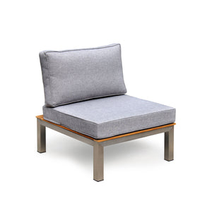 Lounge PORTOFINO 7-Sitzer grau