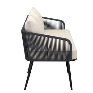 Lounge ROCCA hellgrau/beige