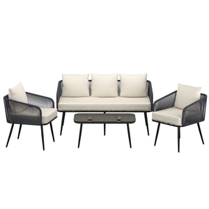 Lounge ROCCA hellgrau/beige
