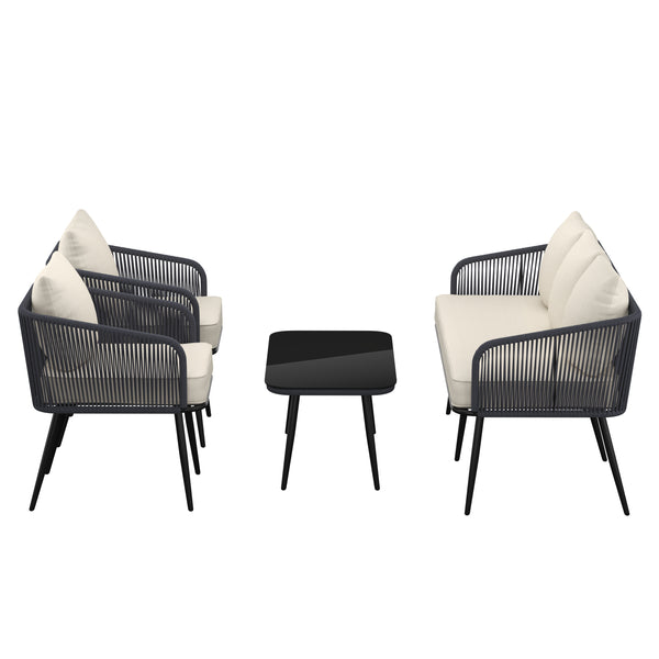 Lounge ROCCA hellgrau/beige