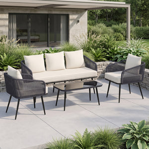 Lounge ROCCA hellgrau/beige