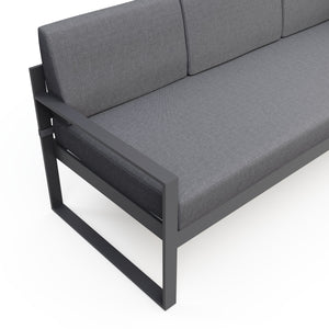 Lounge ROKSOLANA anthrazit/schwarz