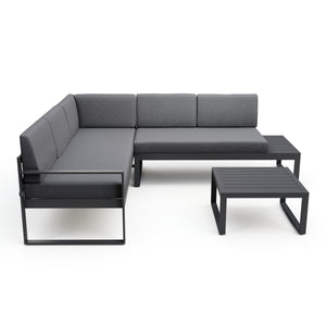 Lounge ROKSOLANA anthrazit/schwarz