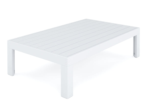 Lounge Holz TOLEDO weiss/grau